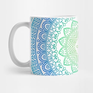 Colorful Mandala, mandala-design, mandala-art, geometric, abstract, mandala and spirituality, colorful, rainbow, mandala pattern, mandala flower patterns, Flower Mandala ,Spirituality Mug